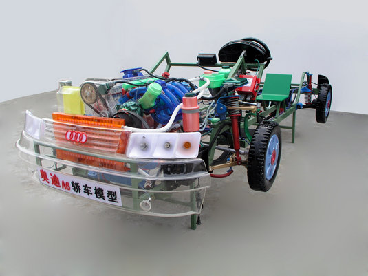 奧迪A6透明整車模